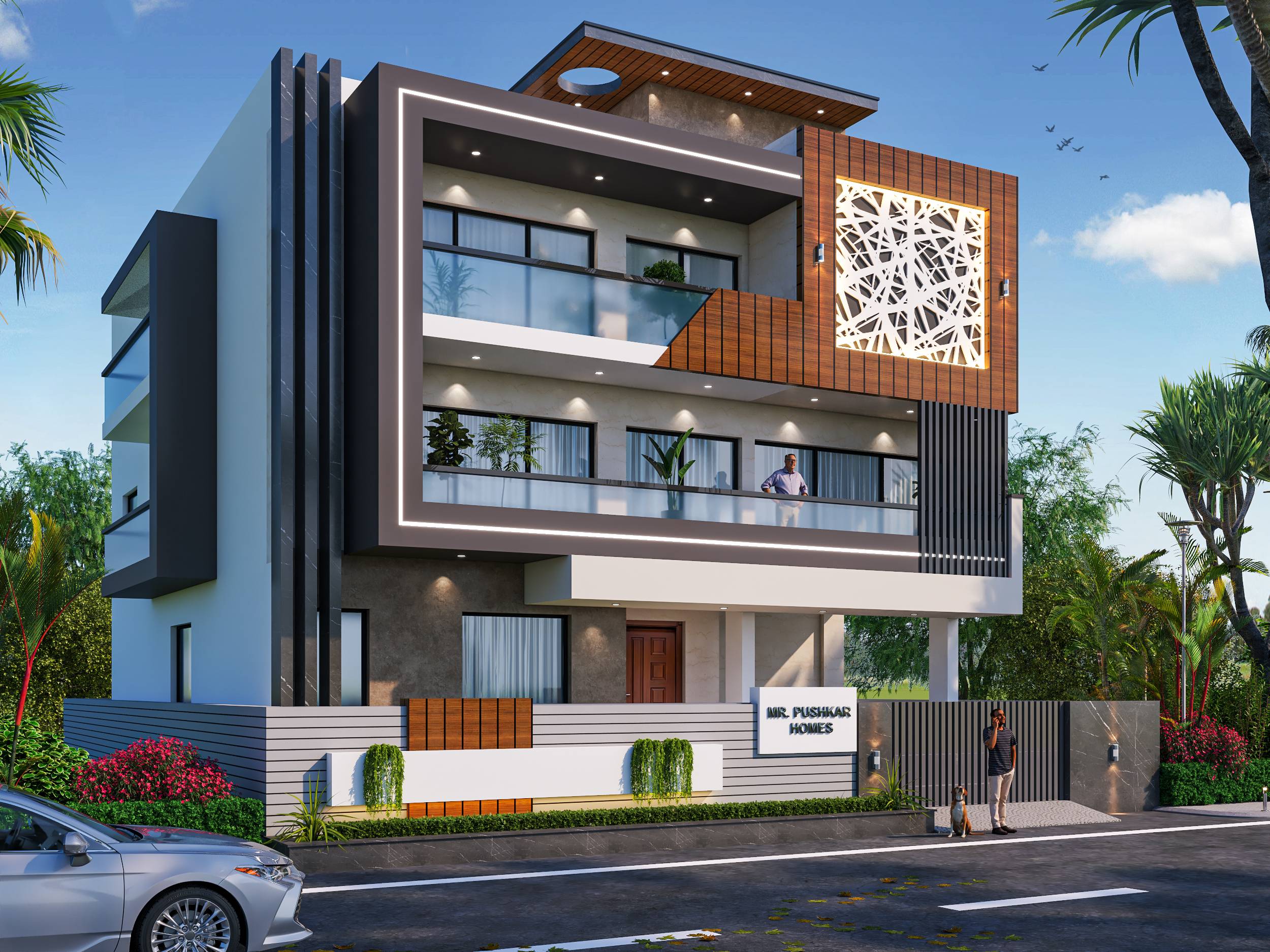 Duplex building